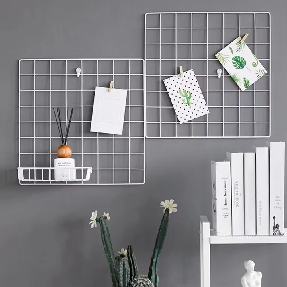 Screen Printing Frame Mesh - Conjunto de Painéis Organizadores de Parede,