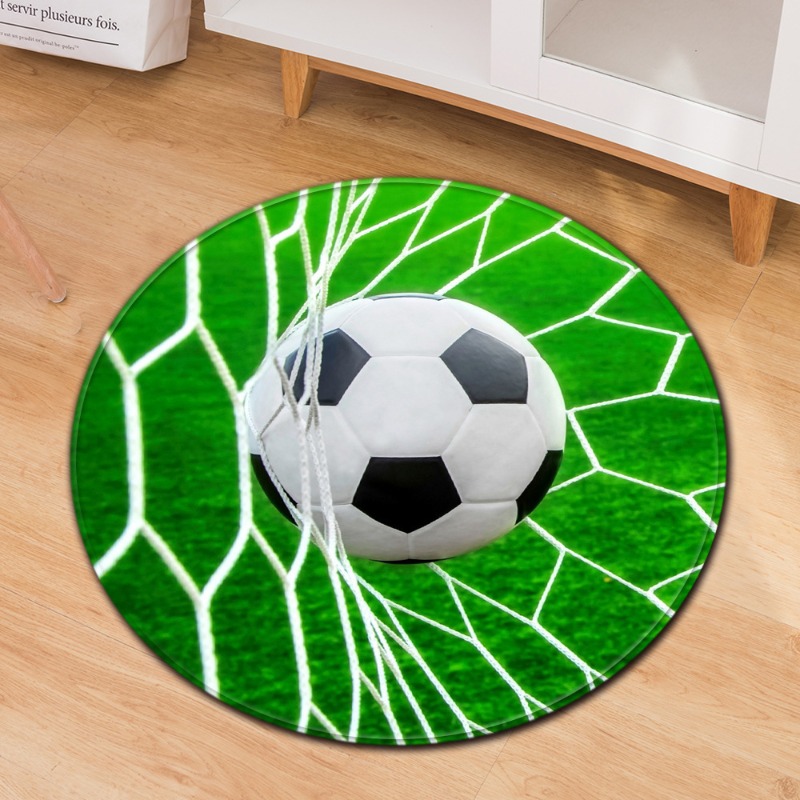 Wholesale Commercial Printing - Tema de futebol tapete redondo estilo