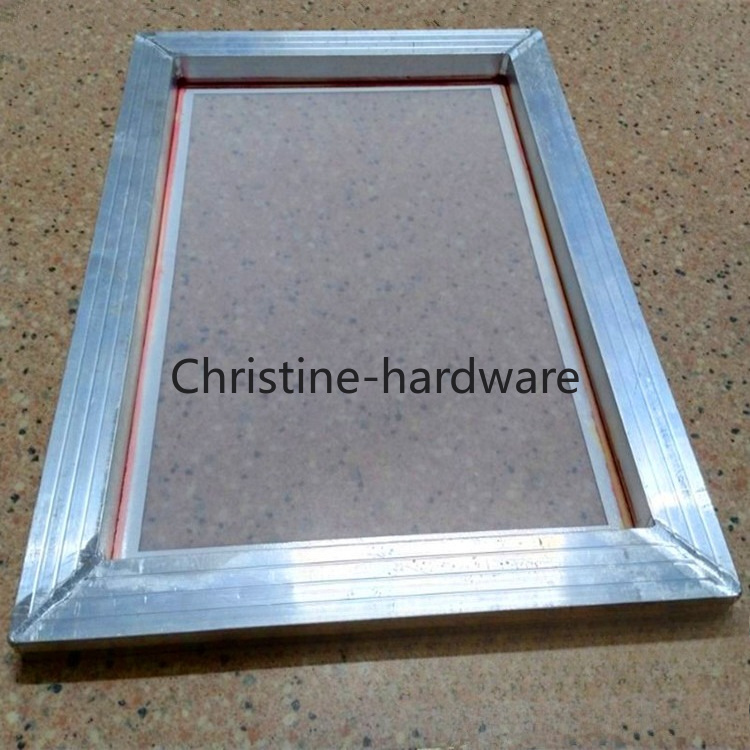 Tela de Poliéster Esticada par - Screen Printing Frame Mesh avaliação e preço