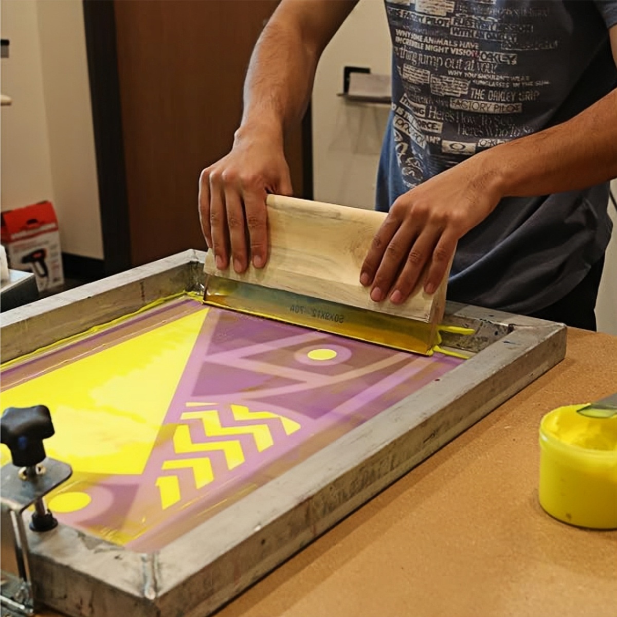 Quadro de tela de seda de alum - Screen Printing Frame Mesh avaliação e preço