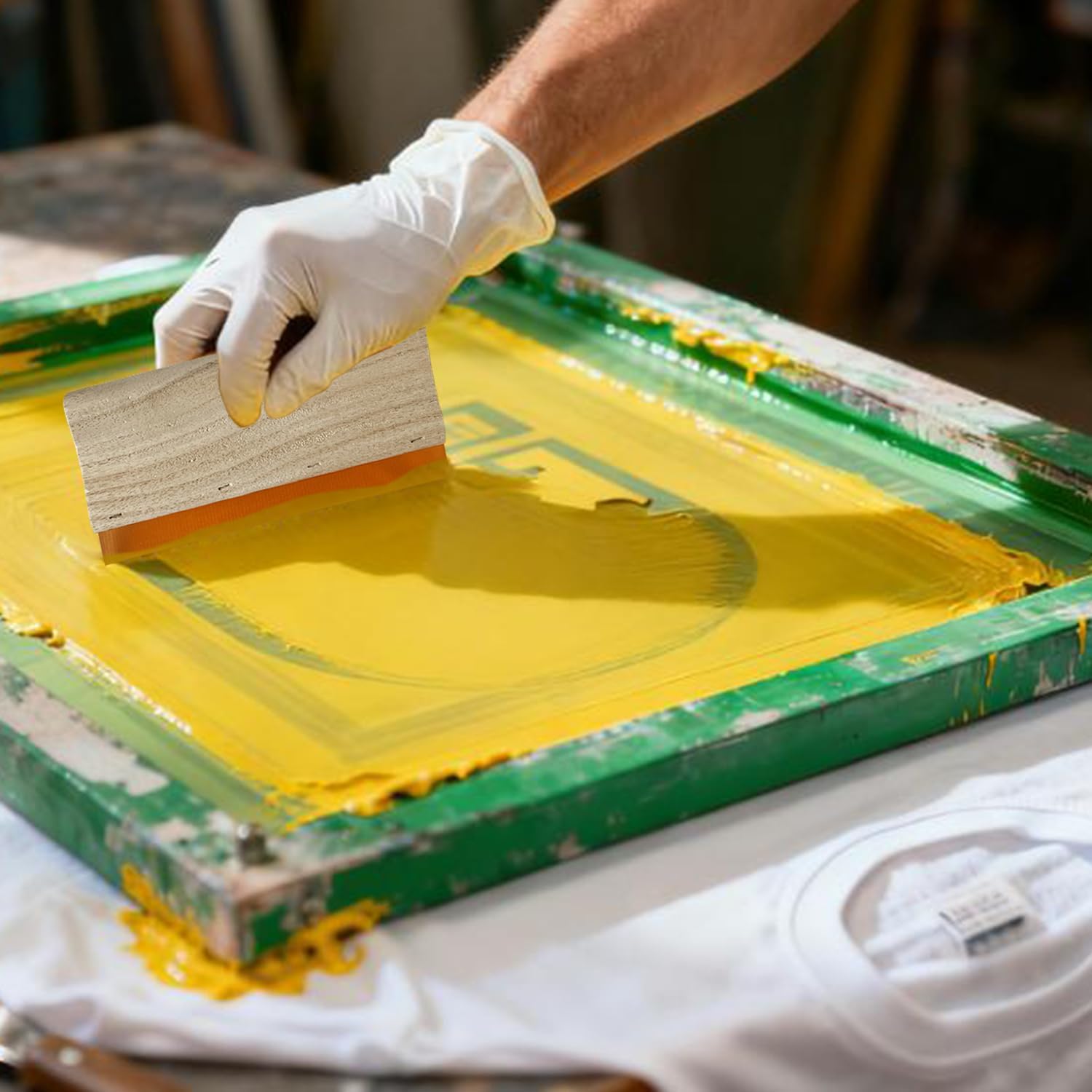 Placa de borracha para impress - Screen Printing Squeegee avaliação e preço