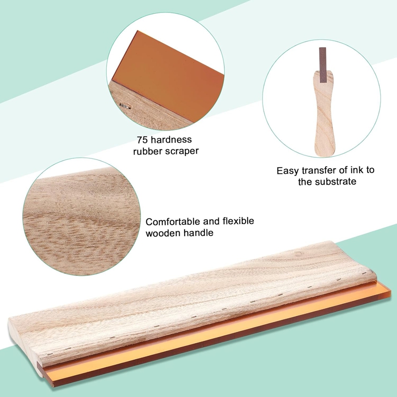 Placa de borracha para impress - Screen Printing Squeegee avaliação e preço