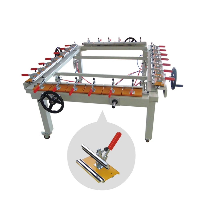 Máquina de alongamento de malh - Screen Printing Frame Mesh avaliação e preço