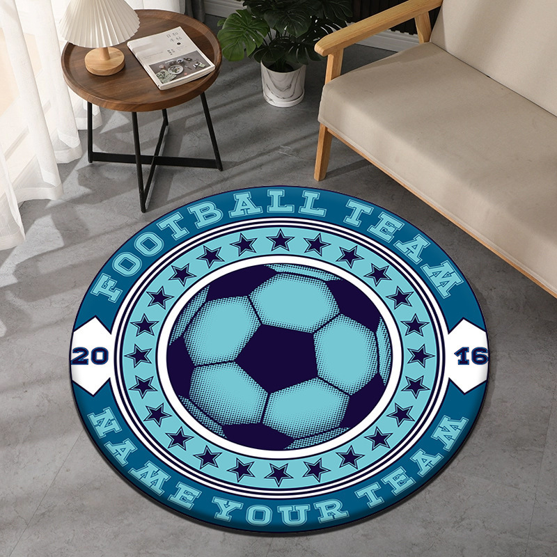 Tema de futebol tapete redondo - Wholesale Commercial Printing avaliação e preço